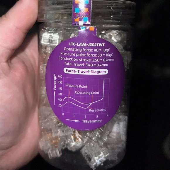 NWT 70pcs Tactile Switches for DIY Mechanical Keyboard - Picture 6 of 9